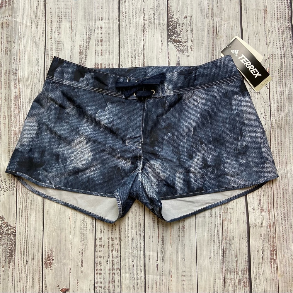 Adidas Terrex Parley All-Around Shorts. Size Small
